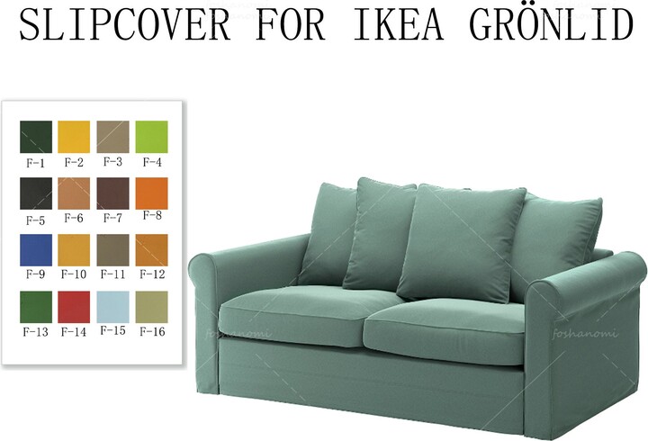 Etsy Replaceable Sofa Covers For Ikea Grönlid( 2 Seats Bed, Ikea Covers,  Ikea Gronlid Sofa Covers, Couch Covers For Ikea Gronlid, Couch - ShopStyle