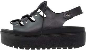 KMB VAJEL Platform sandals black