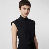 Thumbnail for your product : Burberry Wool Silk Belted Dress