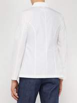 Thumbnail for your product : Maison Margiela Panelled Cotton Shirt - Mens - White