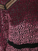 Thumbnail for your product : Talbot Runhof Mosaic Velvet Flared Dress