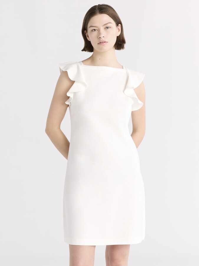Free Assembly Women’s Ruffle Sleeve Tank Dress, Sizes XS-4X