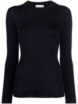 Thumbnail for your product : Mila Schon Ribbed-Knit Cashmere Jumper