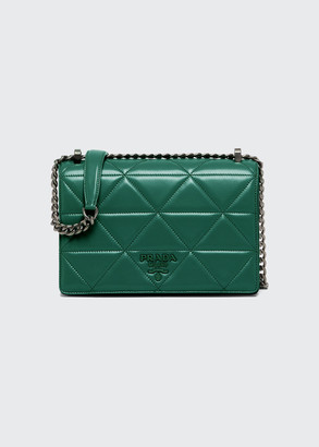 prada green handbag