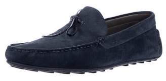 John Lobb Suede Driving Loafers Suede Driving Loafers