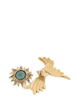 Thumbnail for your product : Roberto Cavalli Swarovski Bird & Sun Brass Ring