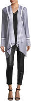 Thumbnail for your product : St. John Two-Tone Textural Knit Cardigan