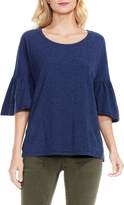 Thumbnail for your product : Vince Camuto Ruffle-sleeve T-shirt