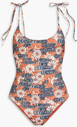 Ulla Johnson Bahia printed underwired swimsuit - ShopStyle