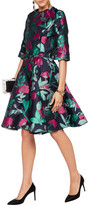 Thumbnail for your product : Oscar de la Renta Floral-jacquard dress