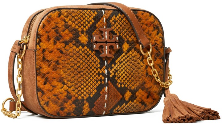 mcgraw embossed satchel