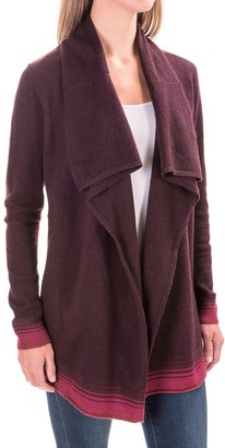 Woolrich Clapshaw II Long Cardigan Sweater - Wool Blend, Open Front (For Women)