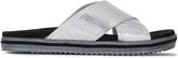 Thumbnail for your product : Opening Ceremony Embossed Metallic Rubber Slides