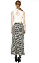 Thumbnail for your product : Yohji Yamamoto The Score Parallels Skirt