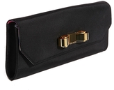 Thumbnail for your product : Ted Baker Exclusive to ASOS Rasia Bow Satin Clutch Bag