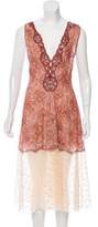 Thumbnail for your product : Stella McCartney Lace Midi Dress