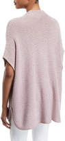 Thumbnail for your product : Neiman Marcus Sequined V-Neck Cashmere Poncho