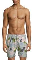 Thumbnail for your product : Slate & Stone Floral-Print Swim Shorts