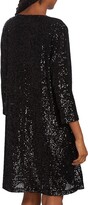 Thumbnail for your product : Caroline Rose Sequined Knit Dress