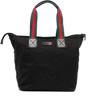 gucci large canvas tote