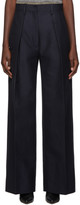 Thumbnail for your product : Jacquemus Navy Le Pantalon Carini Trousers