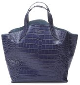 Thumbnail for your product : Furla notturno croc embossed leather 'Jucca' medium tote bag