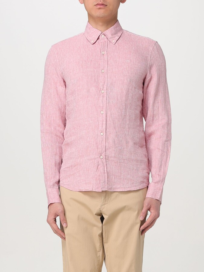 Michael Kors Shirt Men color Pink