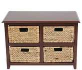 Thumbnail for your product : Office Star SBK4515A-ES Seabrook Four-Tier Storage Unit