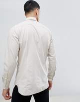 Thumbnail for your product : BOSS Slim Fit Poplin Shirt In Stone