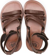 Thumbnail for your product : Pépé Leather Multi-Strap Sandals