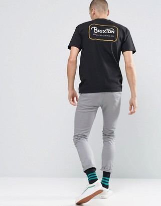 Brixton T-Shirt With Back Logo