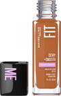 Maybelline Fit Me Dewy and Smooth Liquid Foundation Makeup, SPF 18, Mocha, 1 fl oz