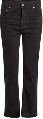 Alexander McQueen Cropped Flare Jeans