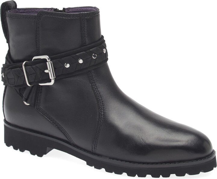 Robert Zur Nicolle Buckle Strap Bootie