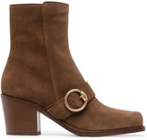 Thumbnail for your product : Gianvito Rossi Wayne suede ankle boots