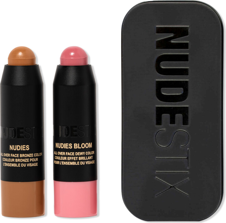 NUDESTIX Pink Blush & Nude Bronze 2 Piece Mini Kit