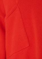 Thumbnail for your product : Tibi Cashmere V-Neck Patch Pocket Oversized Pullover