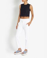 Thumbnail for your product : Helmut Lang Rippled Cotton Straight Leg Pant