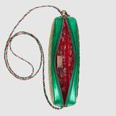Thumbnail for your product : Gucci Laminated leather small shoulder bag