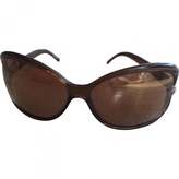 Thumbnail for your product : Valentino Brown Plastic Sunglasses