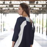 Thumbnail for your product : Atelier Minimalist Wave Dress Blue & White