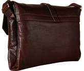 Thumbnail for your product : Allen Edmonds Brown Grain Messenger Bag