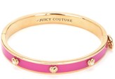 Thumbnail for your product : Juicy Couture Rhinestone Heart Enamel Bangle