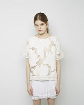 Thumbnail for your product : Etoile Isabel Marant calice embroidered top