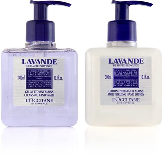 L'Occitane French Lavender Hand Wash & Hand Lotion Set USD $53 Value -  ShopStyle
