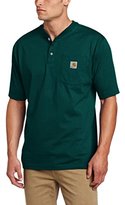 Thumbnail for your product : Carhartt Men's Big & Tall Workwear Pocket Short Sleeve Henley Original Fit K84