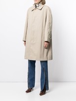Thumbnail for your product : Burberry Pre-Owned 1990s Concealed Fastening Knee-Length Coat
