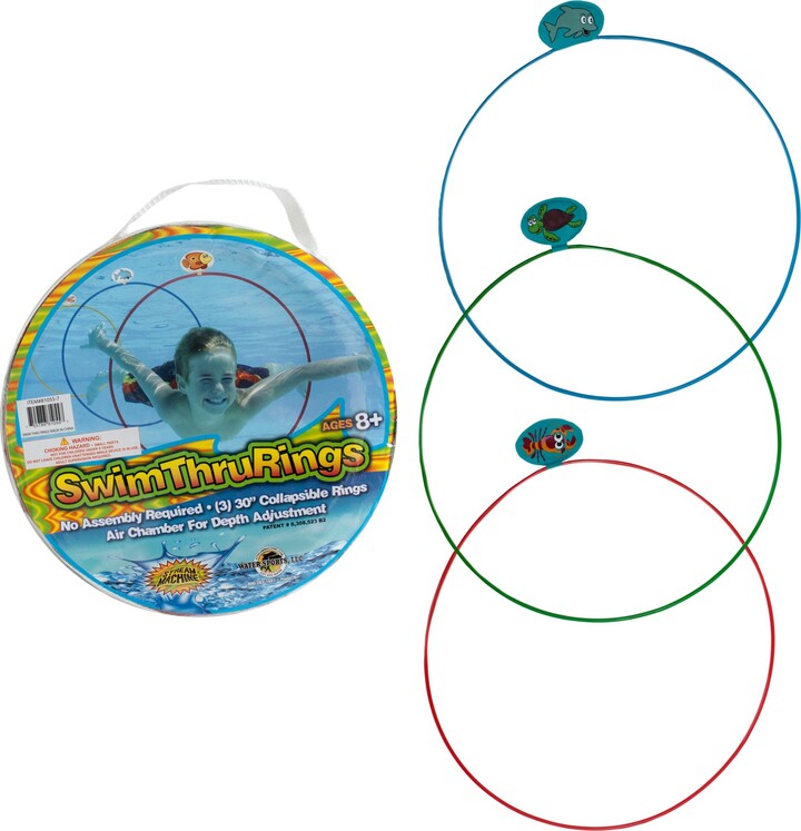 Water Sports Swim Thru Rings, Pool