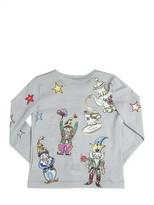Thumbnail for your product : Dolce & Gabbana Alice In Wonderland Print Jersey T-Shirt