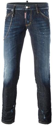 DSQUARED2 Clement chain trim jeans